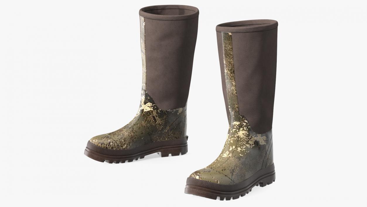 Rubber Boots for Duck Hunting 3D model