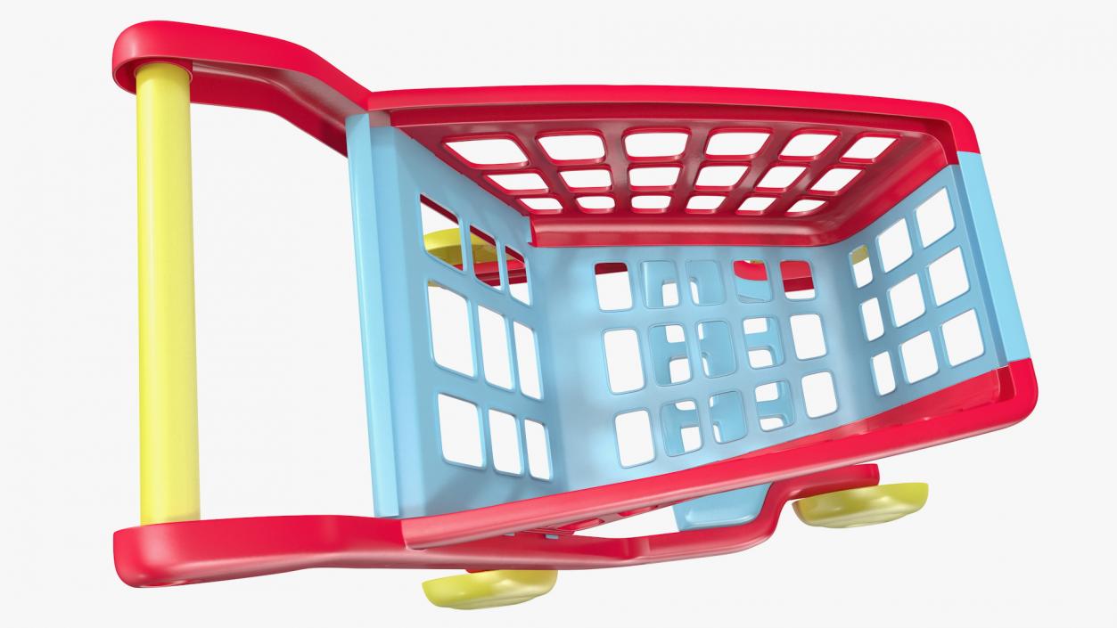 3D Children Shopping Baskets with Food Toys Collection