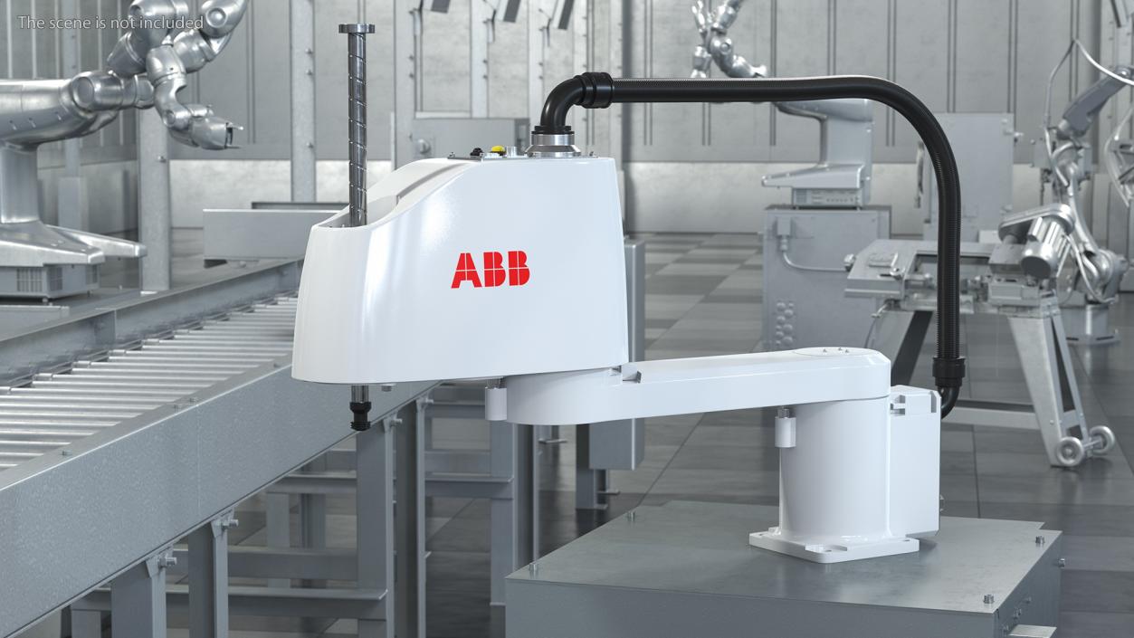 3D model Industrial Robot ABB IRB 910SC