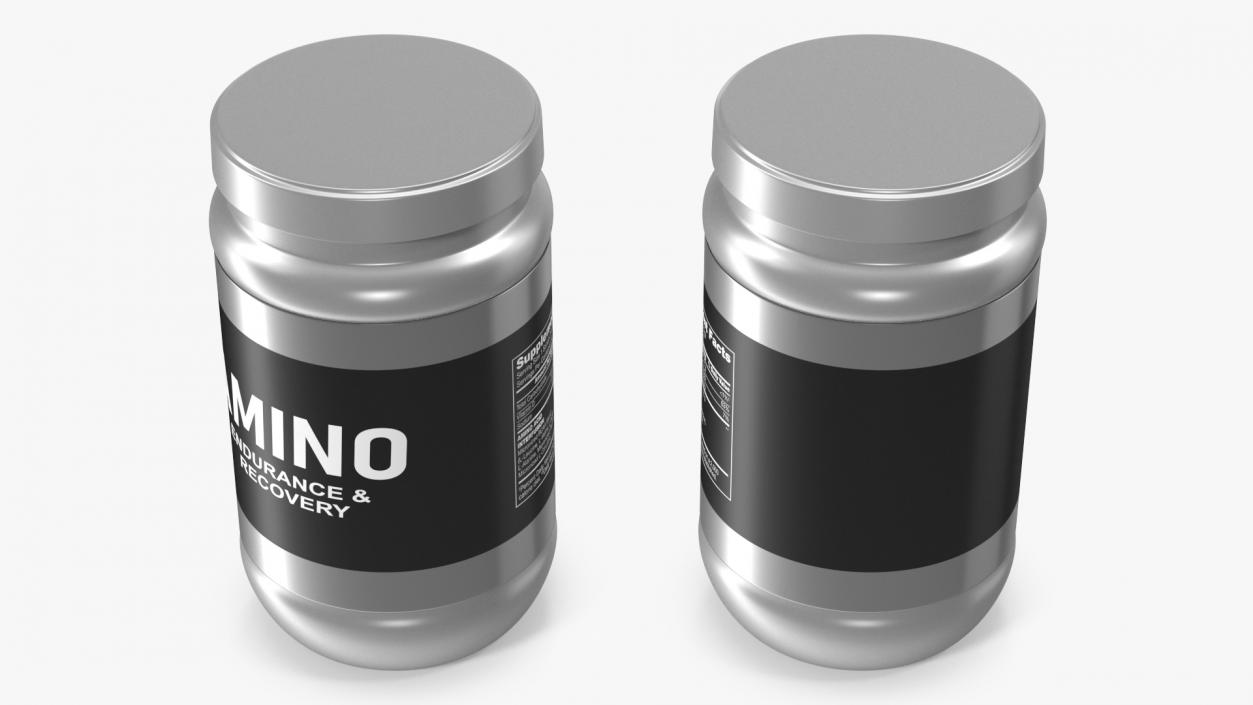 Amino Acids Blend with BCAA 3D