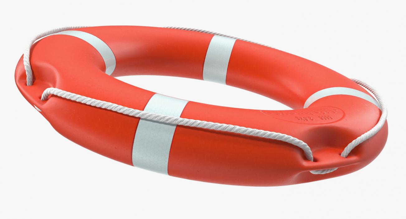 Round Life Saving Buoy 3D