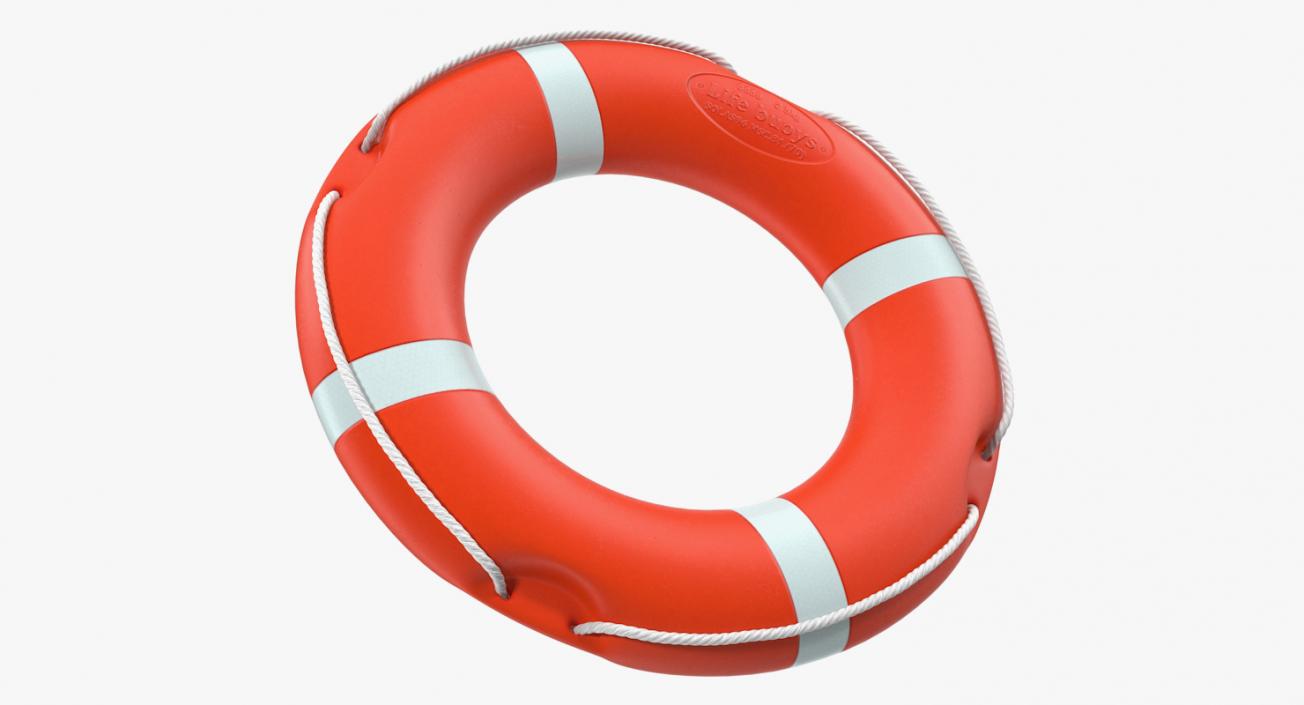 Round Life Saving Buoy 3D