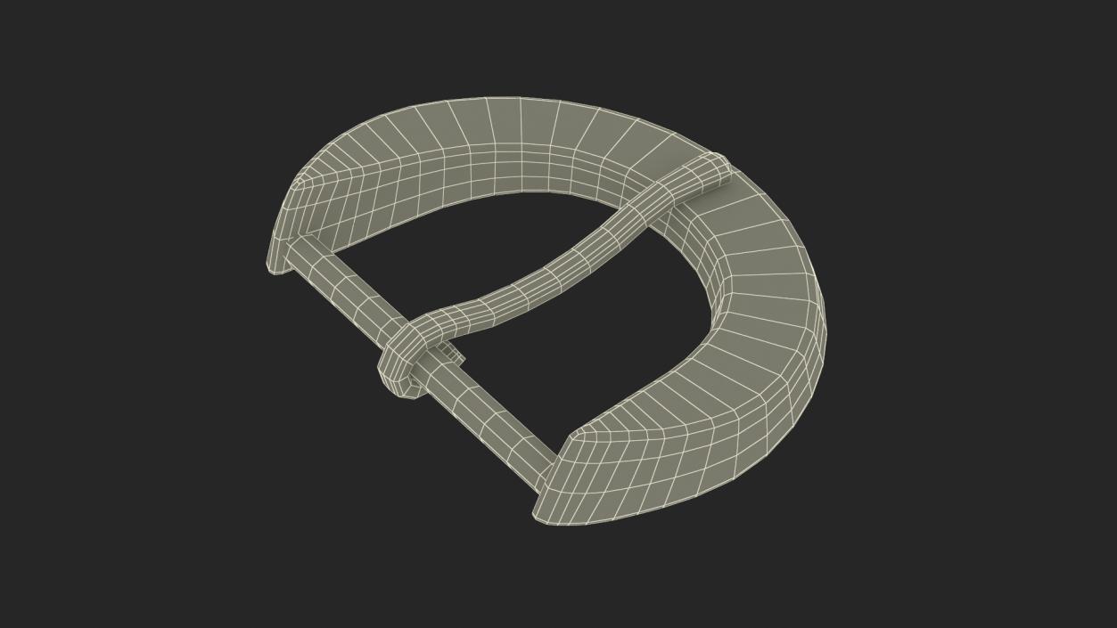 3D Crescent Belt model