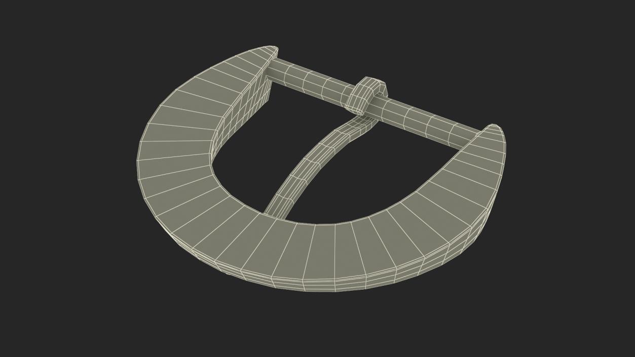 3D Crescent Belt model