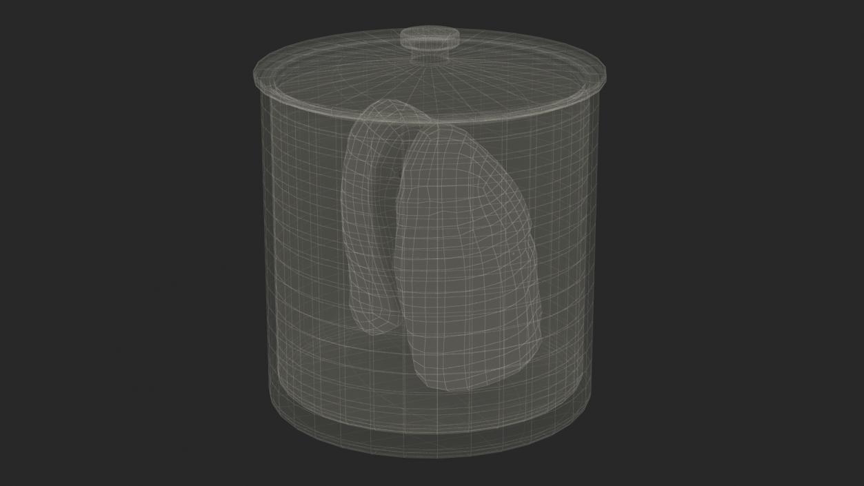 3D Human Lungs in Glass Jar 2