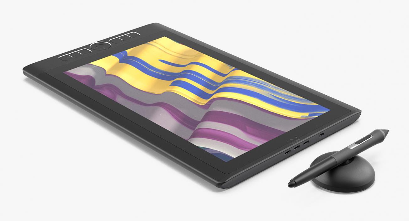 3D Graphics Tablets Wacom Collection model