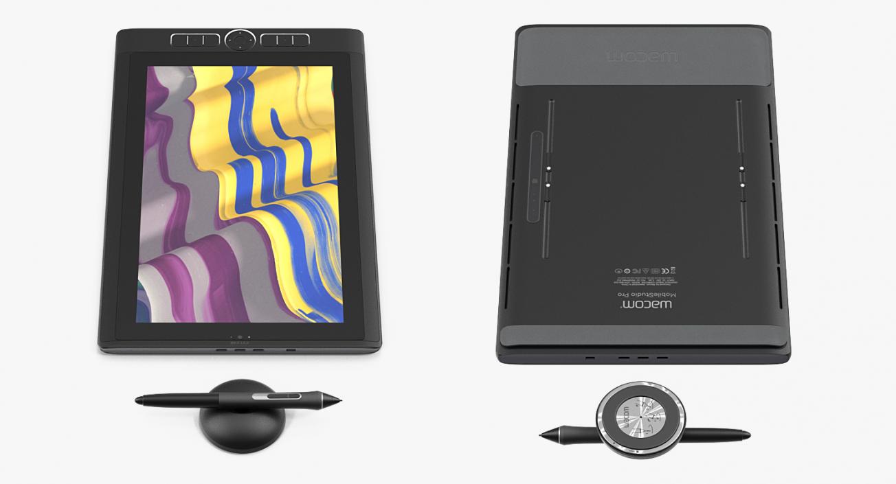 3D Graphics Tablets Wacom Collection model