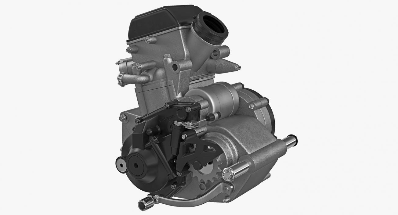 3D Motorcycle Engines Collection 3