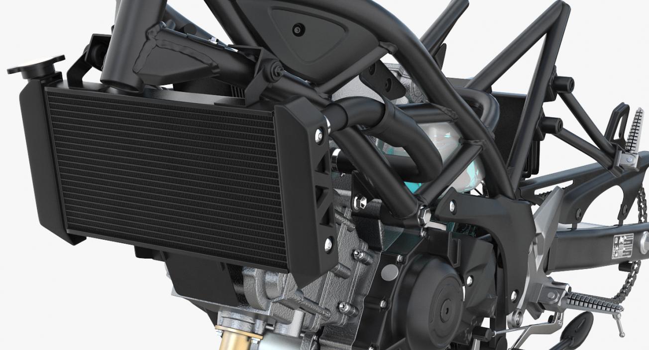 3D Motorcycle Engines Collection 3