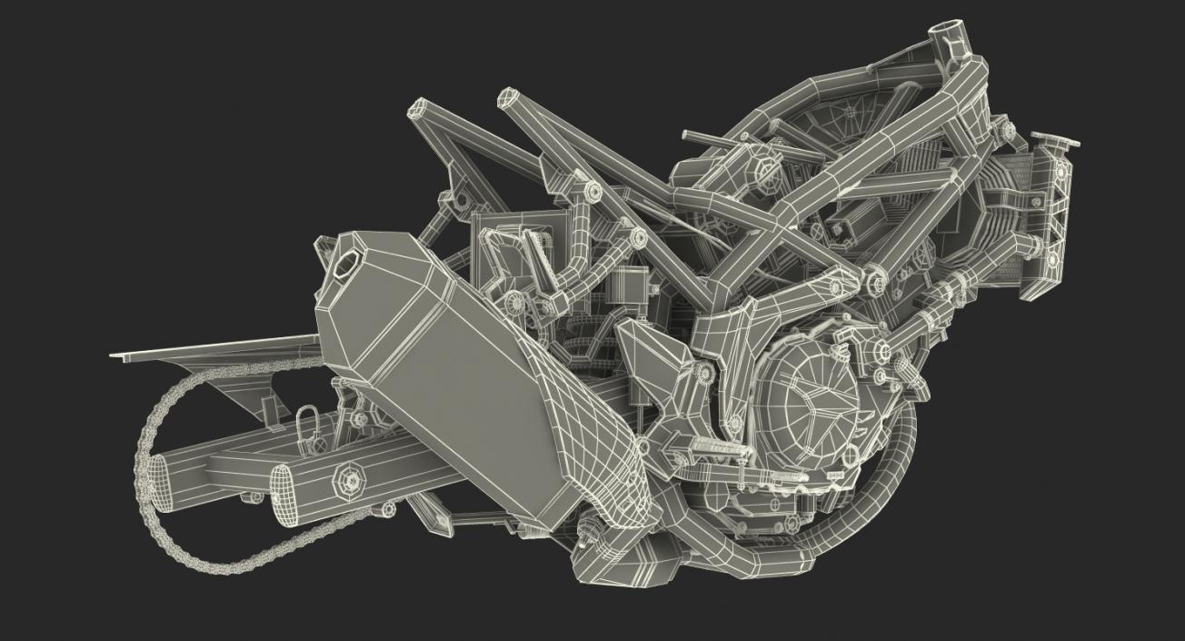 3D Motorcycle Engines Collection 3