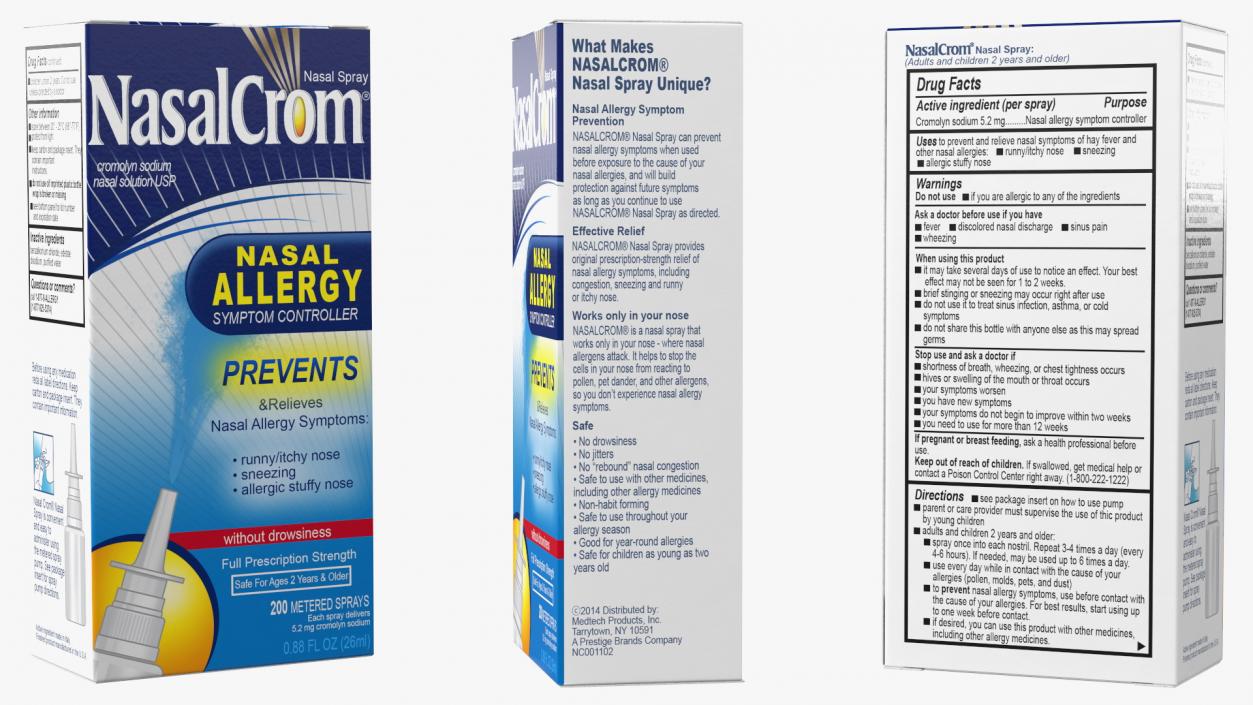 3D Allergy Symptom Controllers Collection model