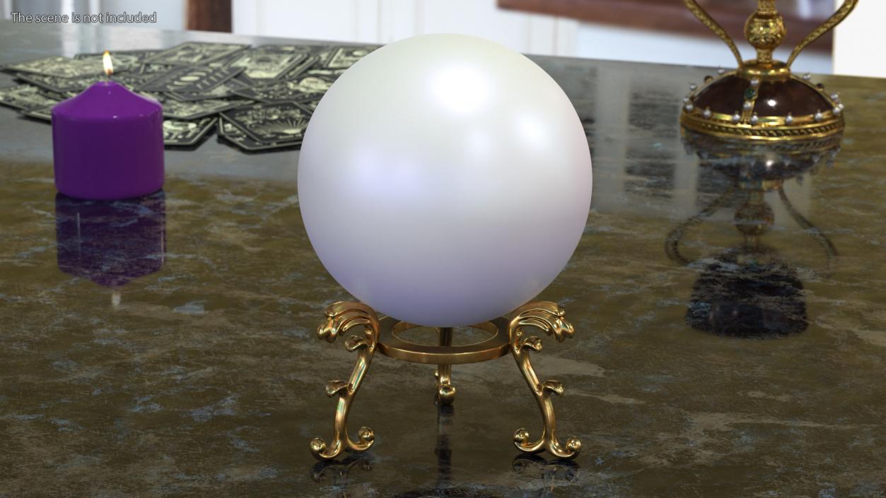 3D Pearl Sphere Souvenir