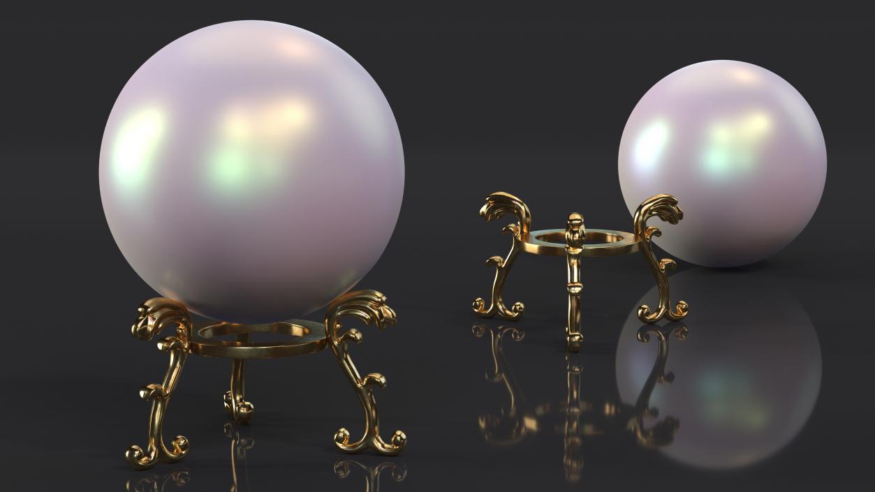 3D Pearl Sphere Souvenir