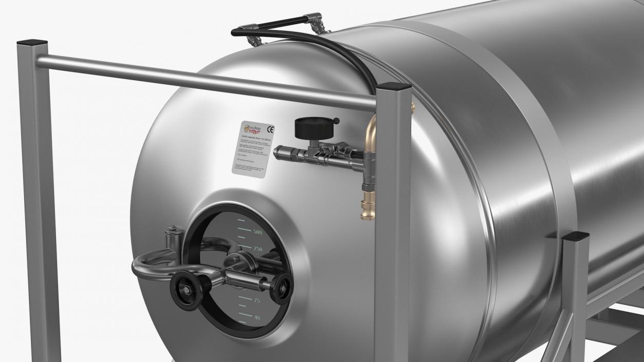 3D model Impiantinox Easybrau Velo Inliner Cellar Beer Tank