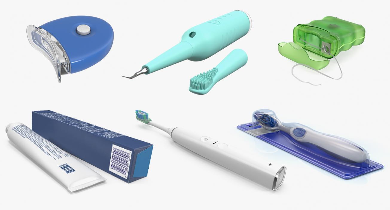 3D Dental Care Colletion 5 model