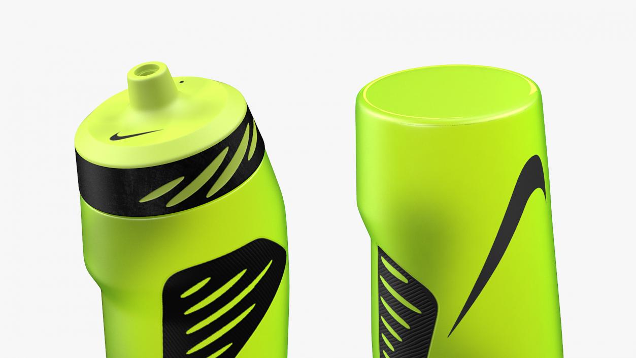 3D Nike Hyperfuel Water Bottle Green model