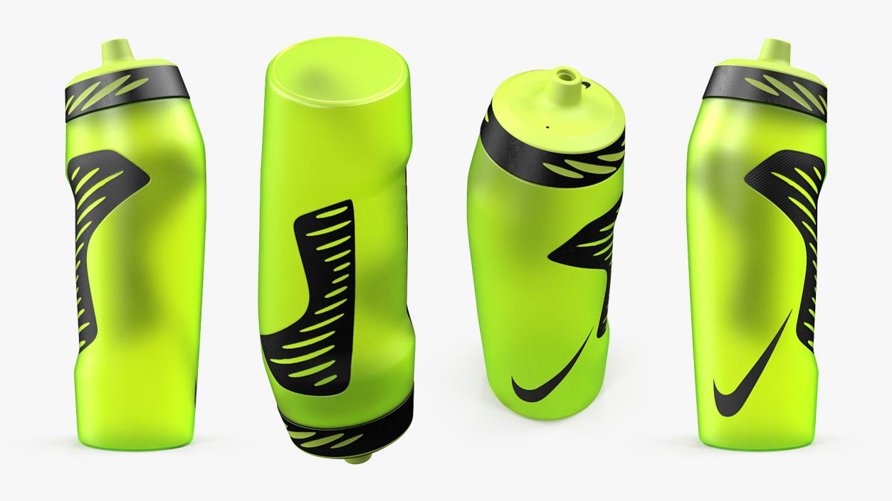 3D Nike Hyperfuel Water Bottle Green model