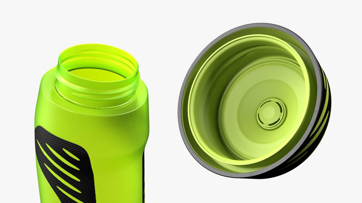 3D Nike Hyperfuel Water Bottle Green model