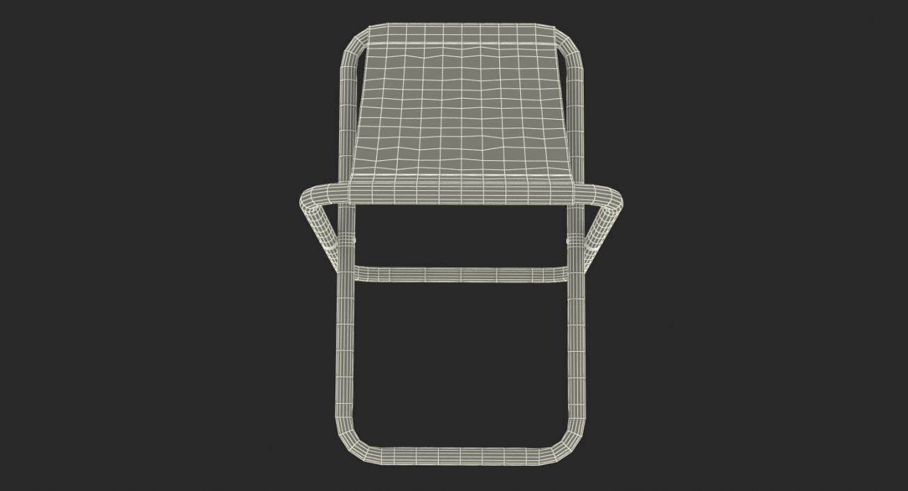 Portable Fishing Chair 3D