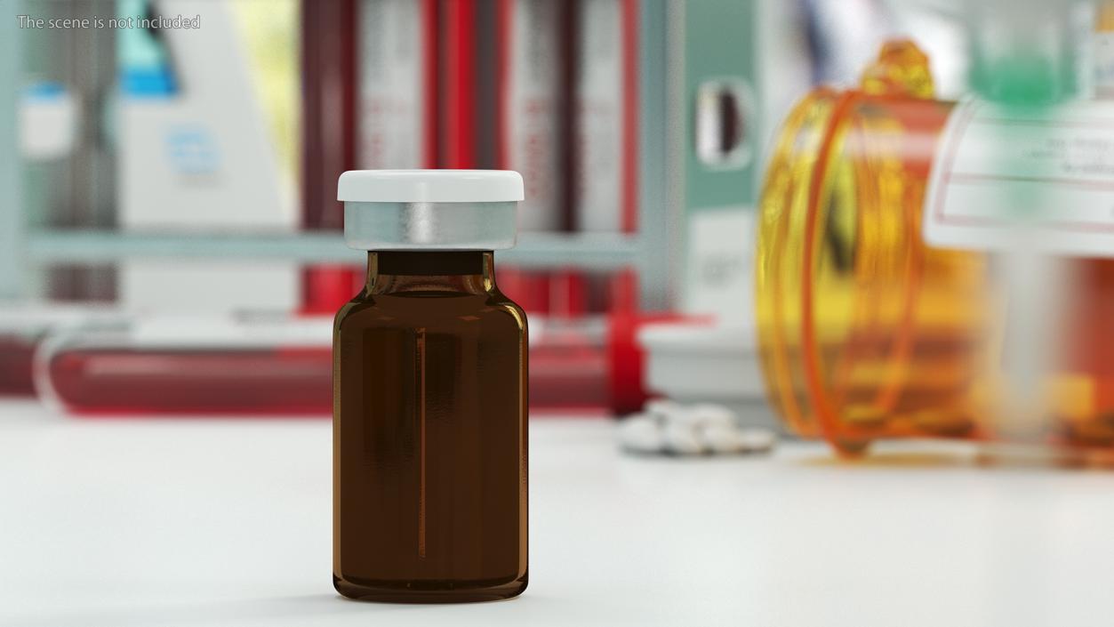 3D model Pharmacy Bottle