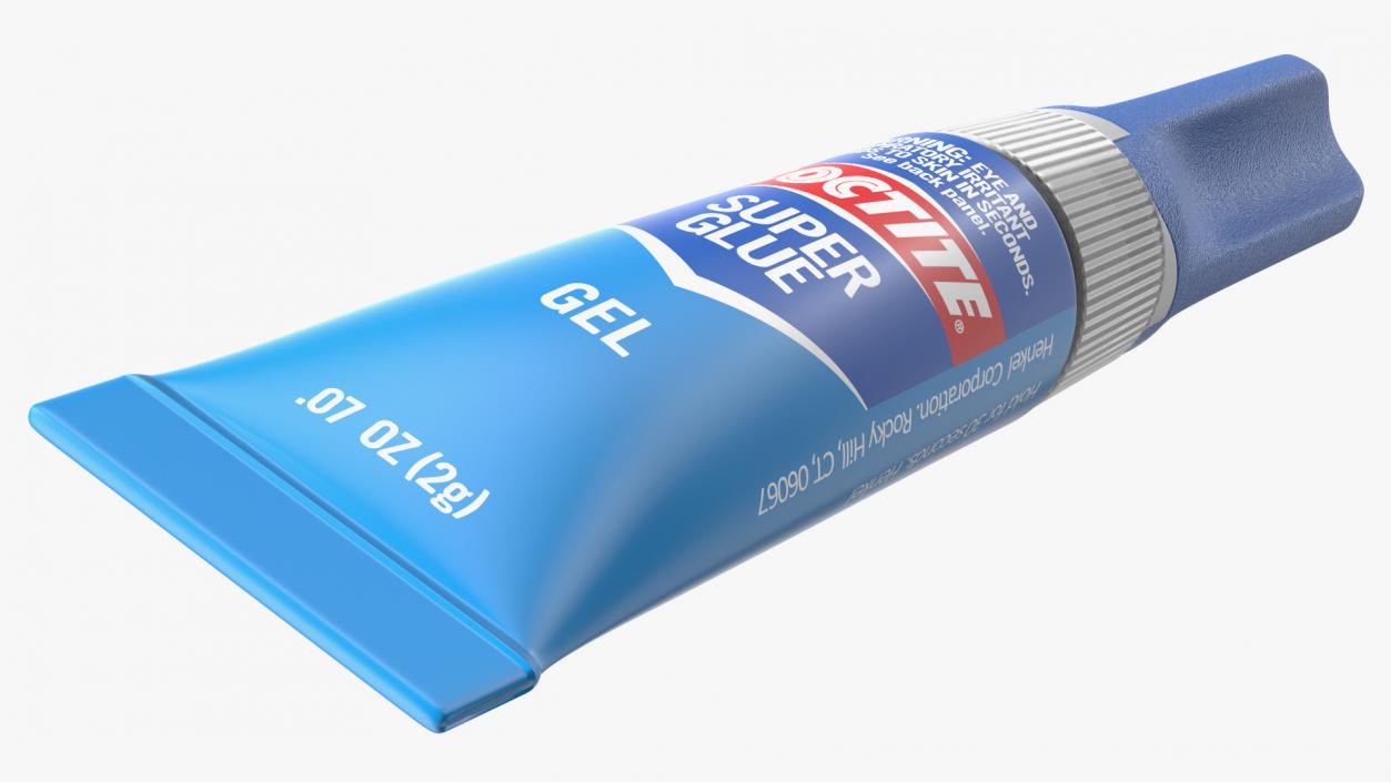 3D model Super Glue Tube