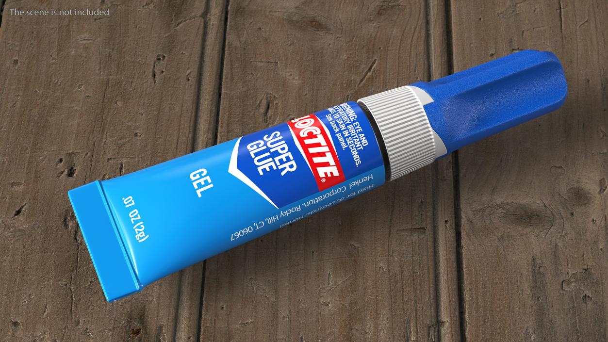 3D model Super Glue Tube