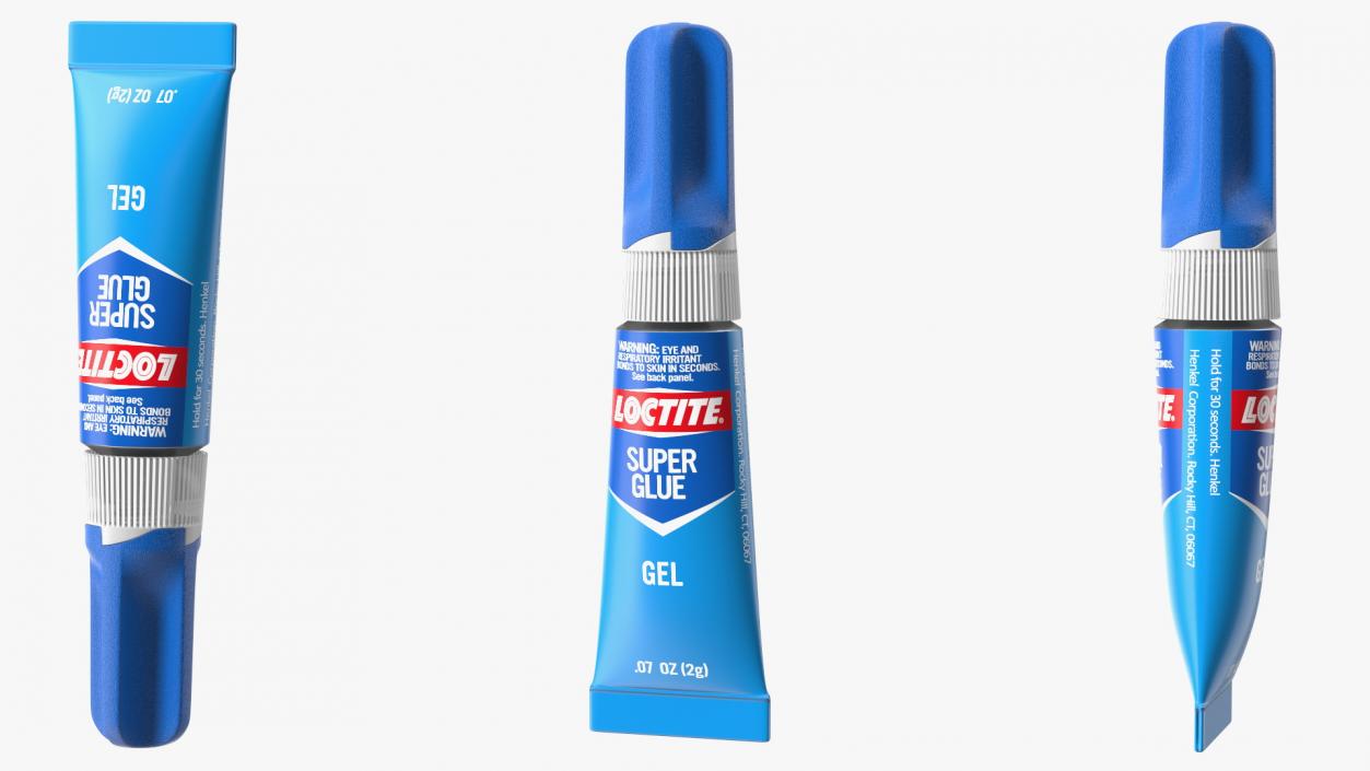 3D model Super Glue Tube