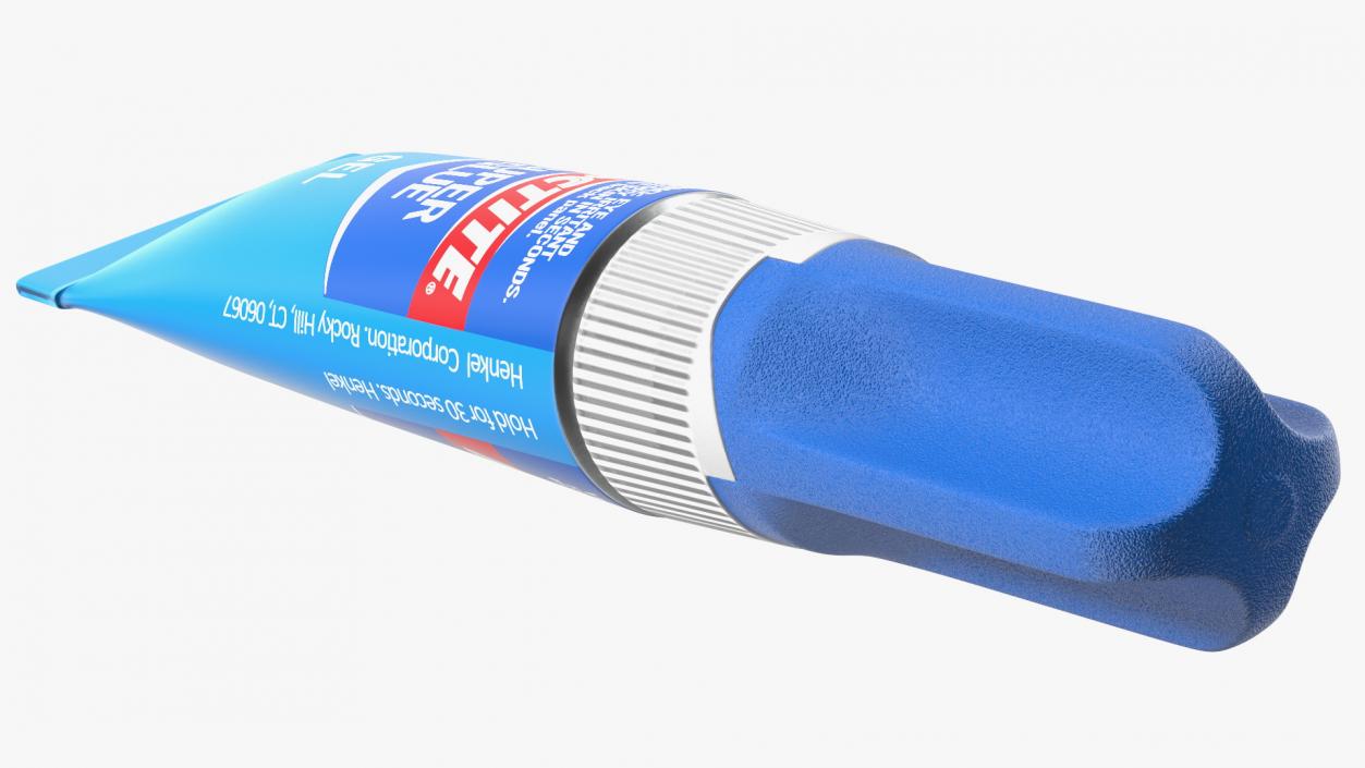 3D model Super Glue Tube