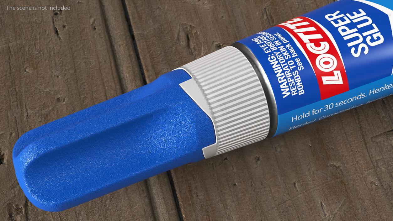 3D model Super Glue Tube