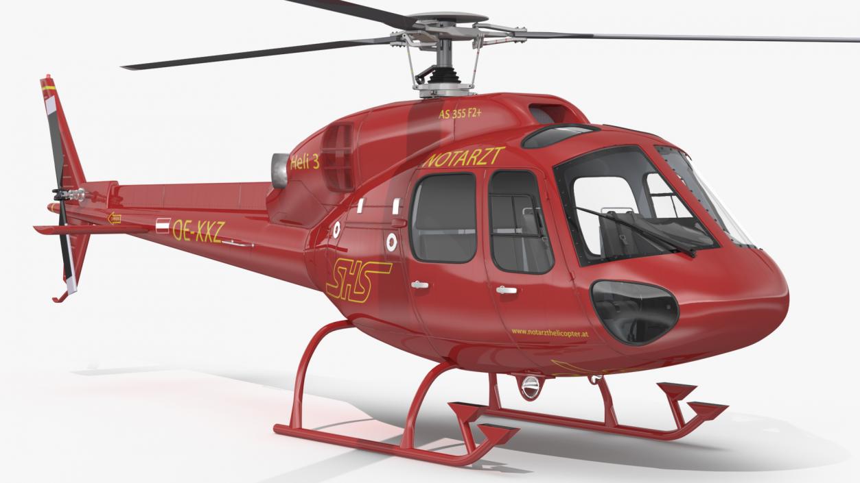 3D model Multi Mission Helicopter AS355