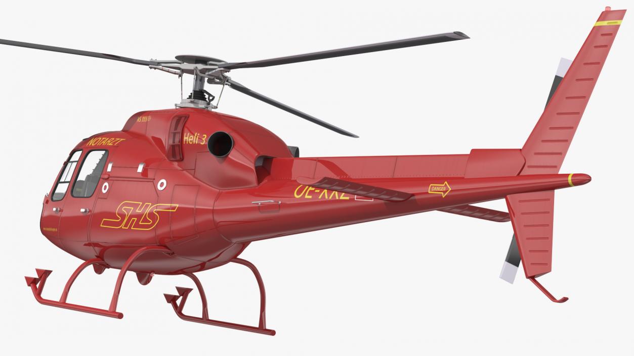 3D model Multi Mission Helicopter AS355