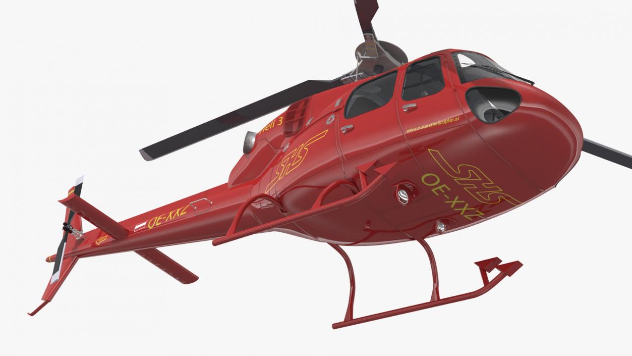 3D model Multi Mission Helicopter AS355