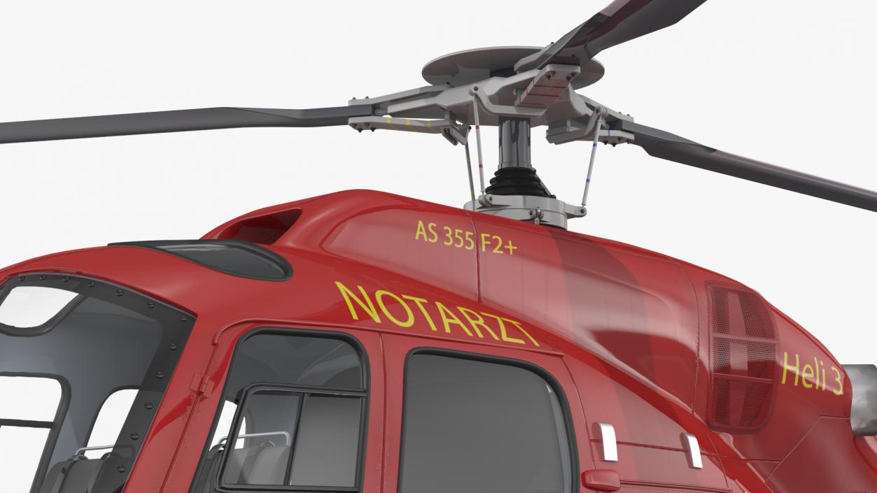 3D model Multi Mission Helicopter AS355