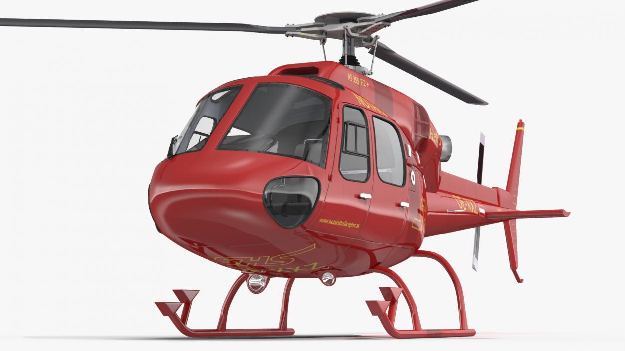 3D model Multi Mission Helicopter AS355