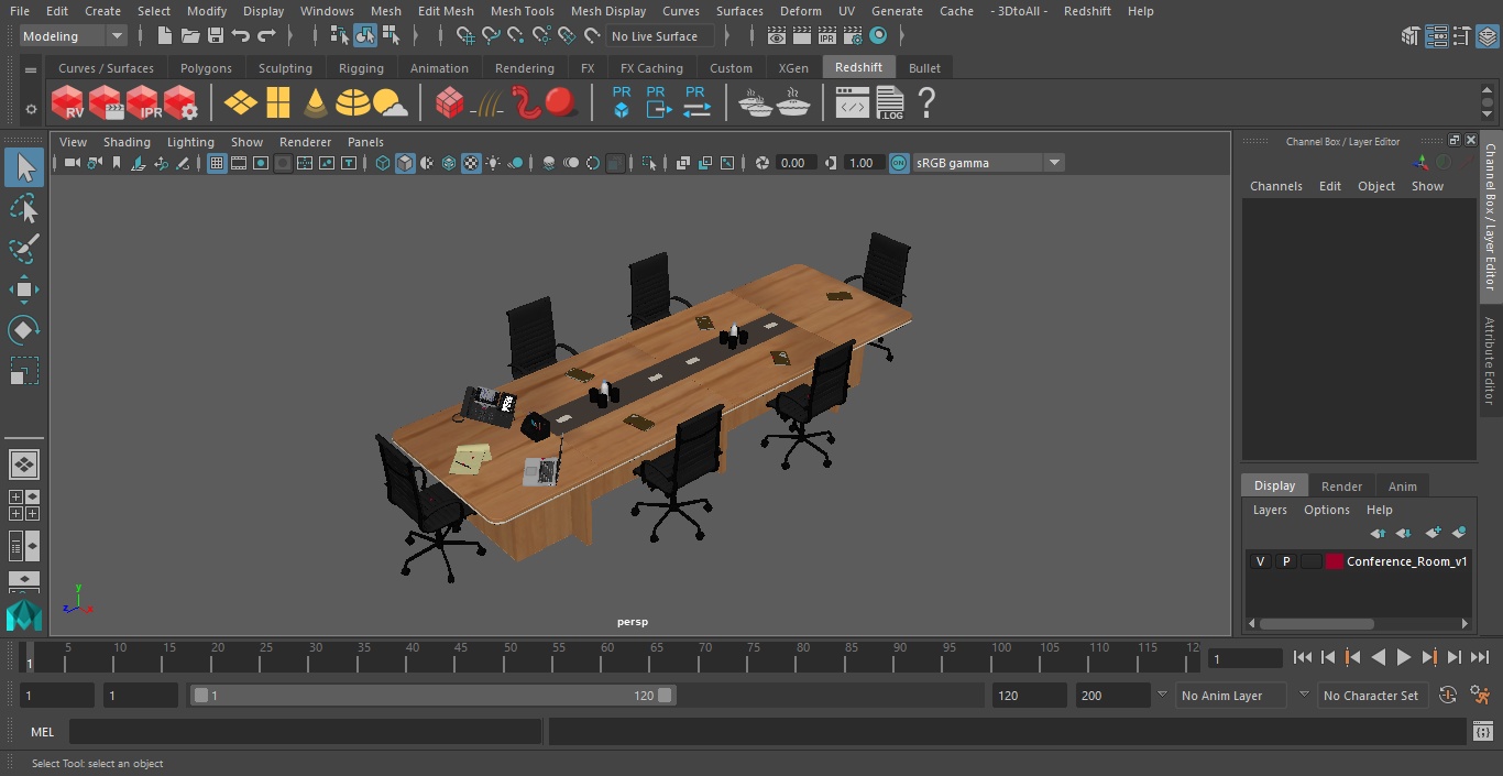 3D model Conference Room