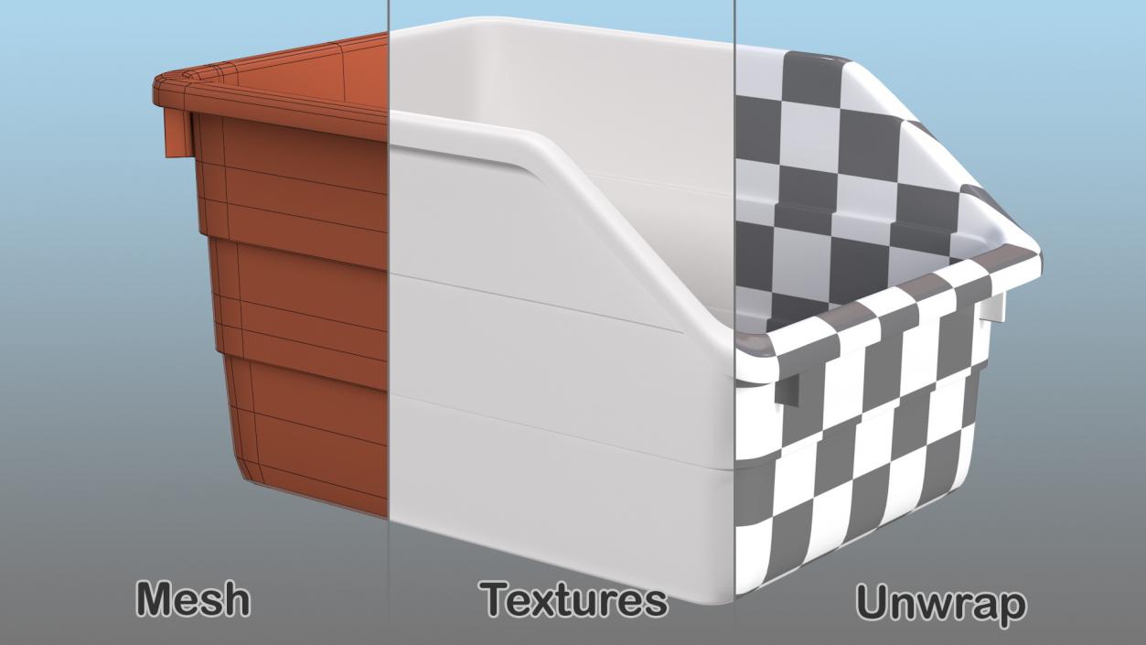 Storage Containers Collection 3D model