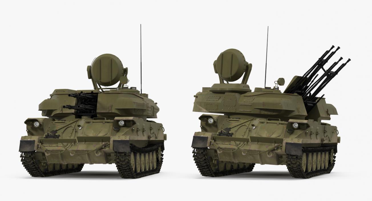 3D Rigged Russian Tanks Collection