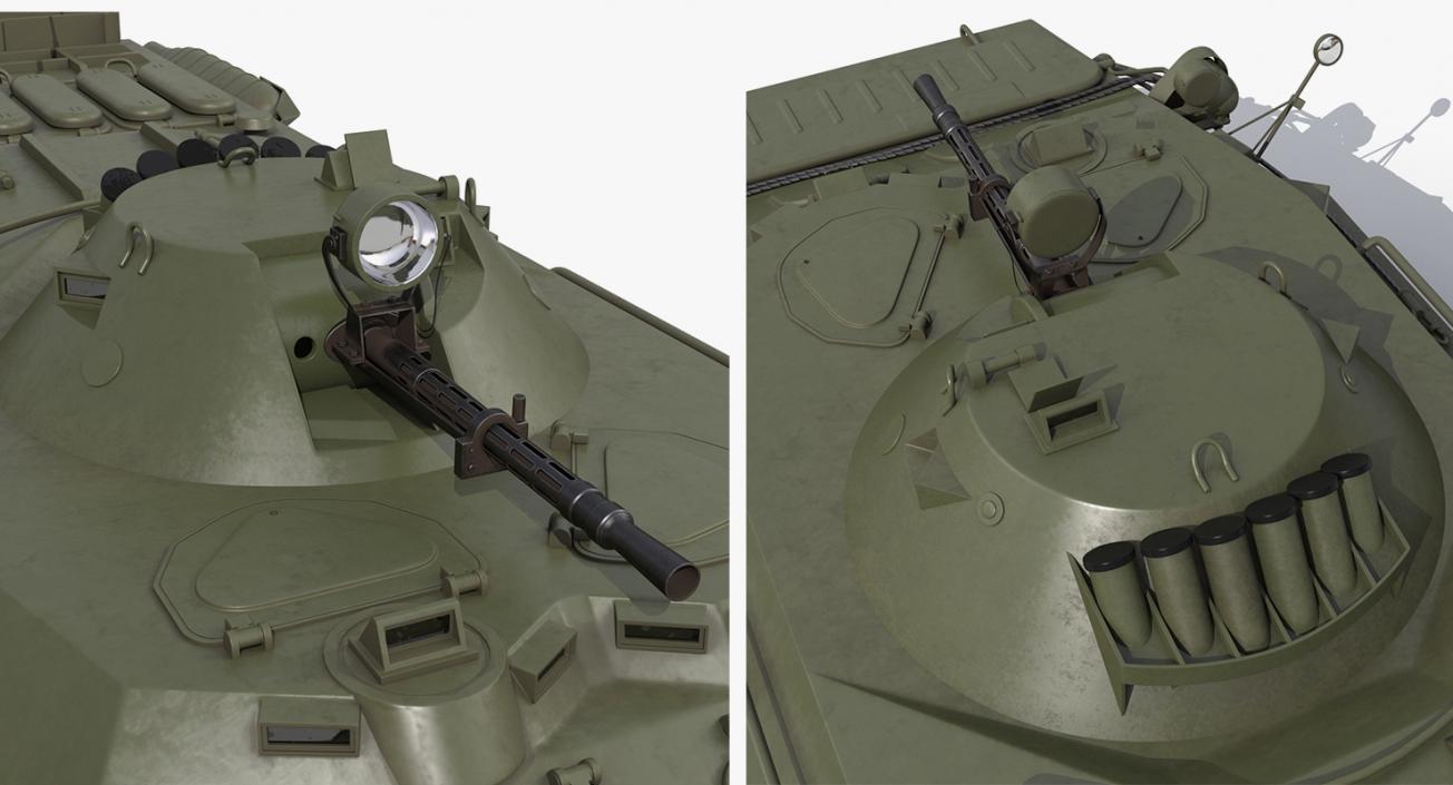 3D Rigged Russian Tanks Collection