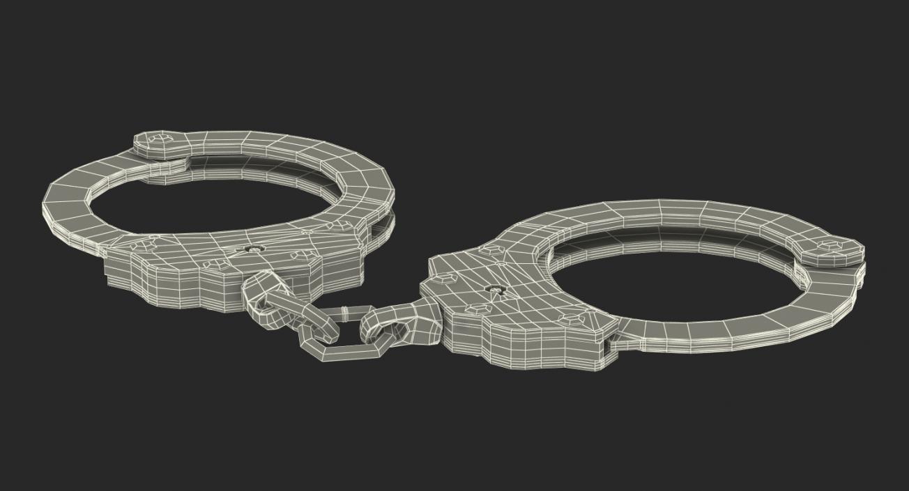 3D Short Chain Handcuffs