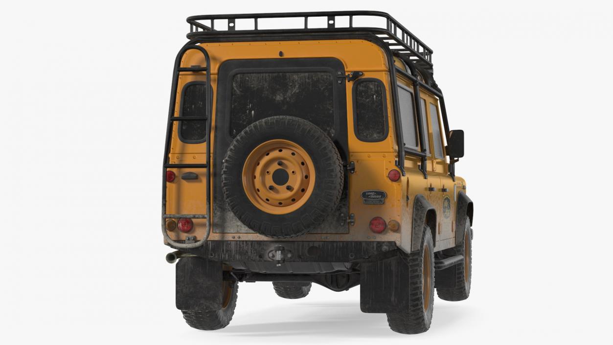 Land Rover Defender Exterior Only Dirty 3D model