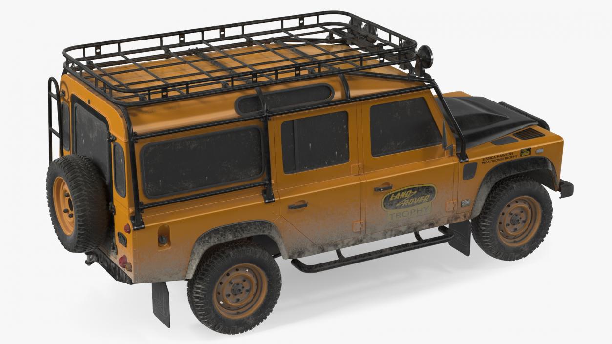 Land Rover Defender Exterior Only Dirty 3D model