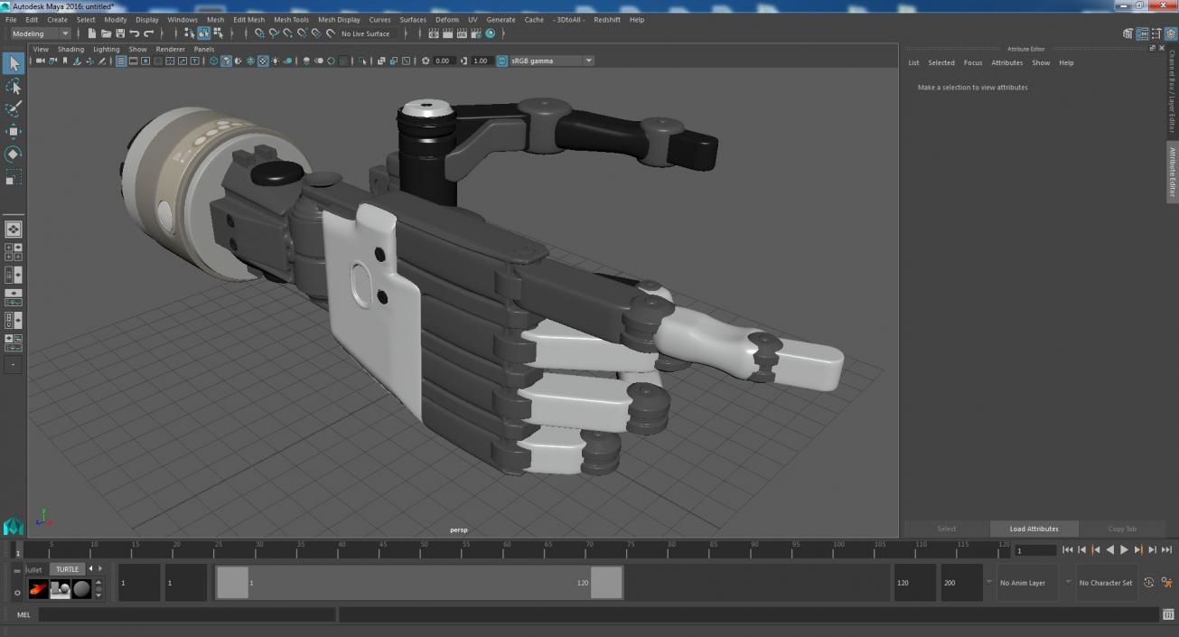 3D Direction Indication Mechanical Hand