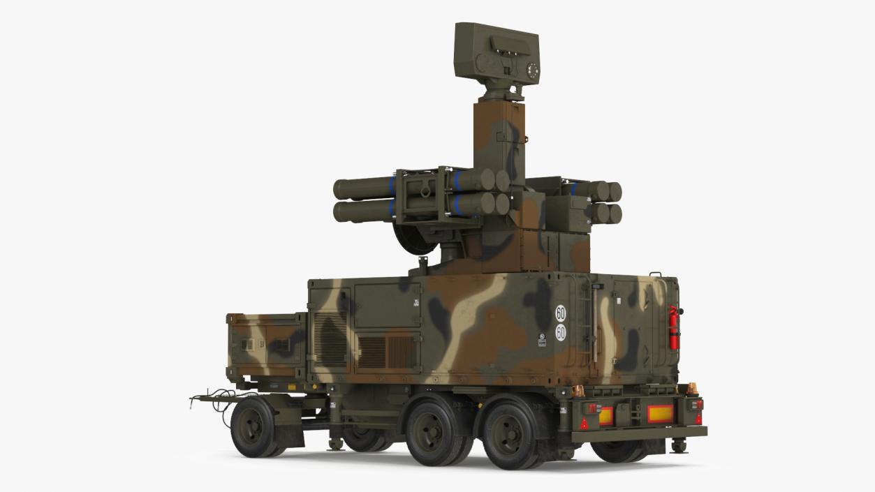 Missile Launch System Crotale NG 3D