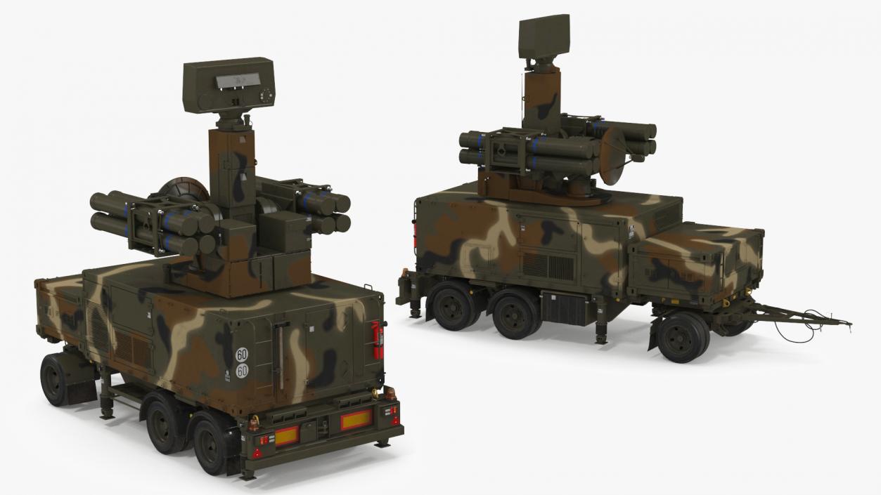 Missile Launch System Crotale NG 3D