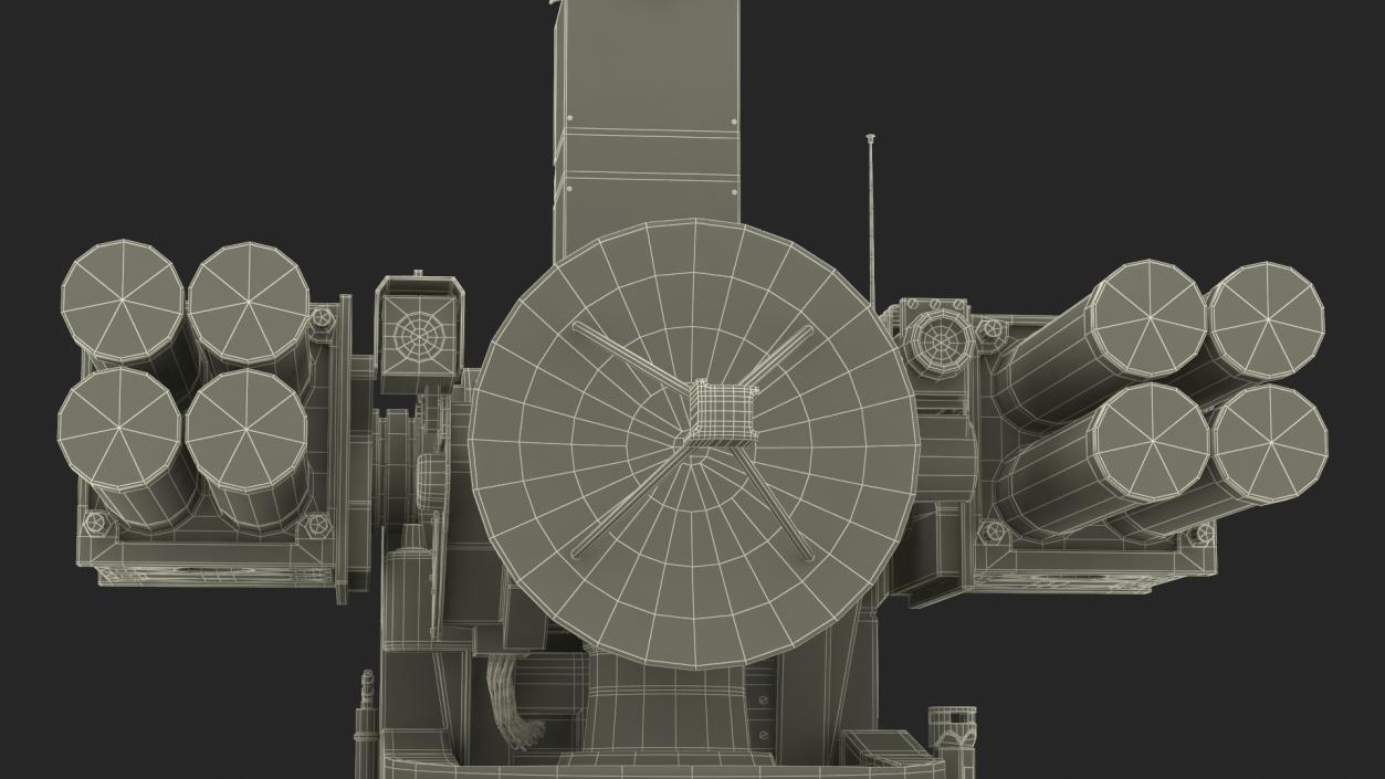 Missile Launch System Crotale NG 3D