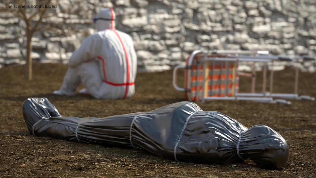 3D model Covered Dead Bodies Collection