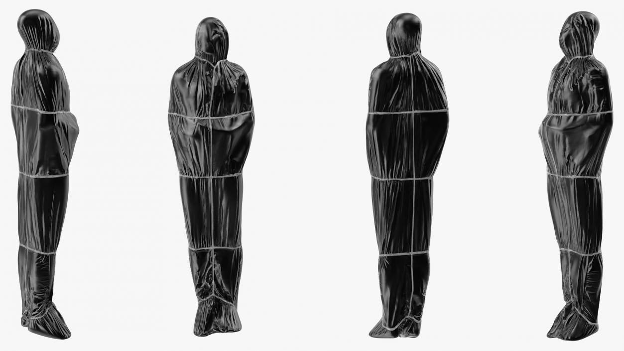 3D model Covered Dead Bodies Collection