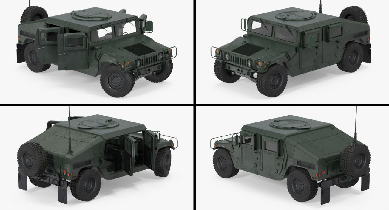 Humvee M1151 3D