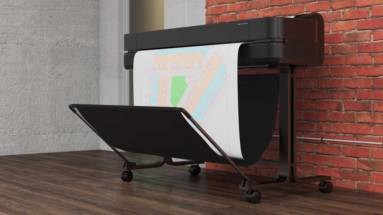 Wireless Plotter Printer Open 3D model