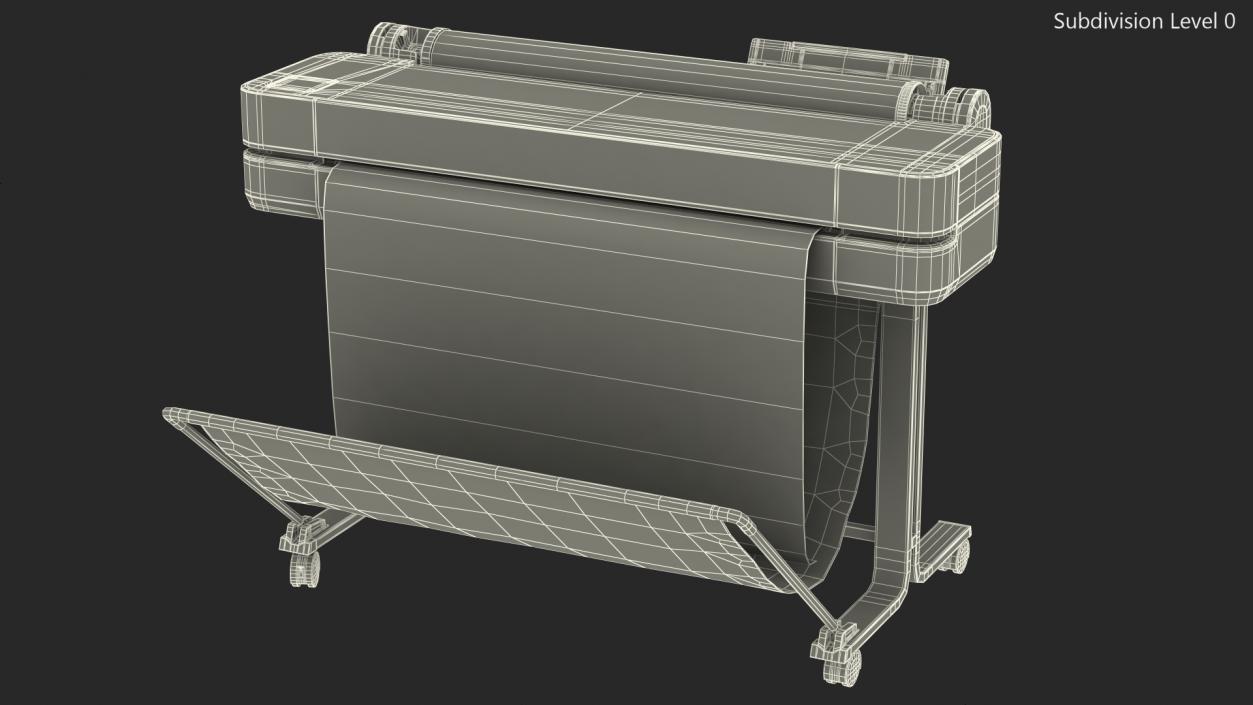 Wireless Plotter Printer Open 3D model